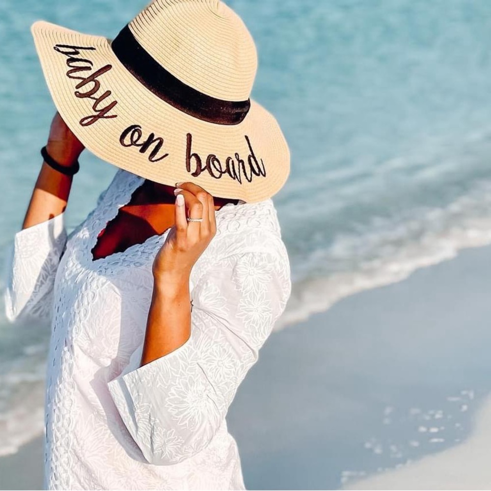 “Baby on Board” Beach Hat